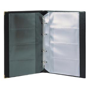 Wizytownik BIURFOL na 200 wizytówek standard c.zielony