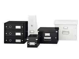 Pudło uniwersalne LEITZ Click&Store A3 czarne (369x200x484mm)