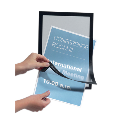 Ramki MAGAFRAME A5 czarne (2 sztuki) DURABLE