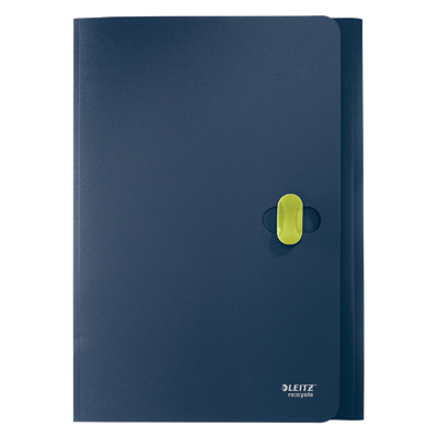 Teczka LEITZ Re:cycle A4/PP z gumką mieści do 150 kartek