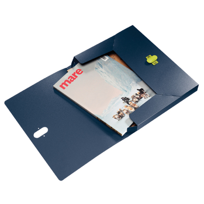 Teczka LEITZ Re:cycle A4/PP z gumkąmieści do 300 kartek