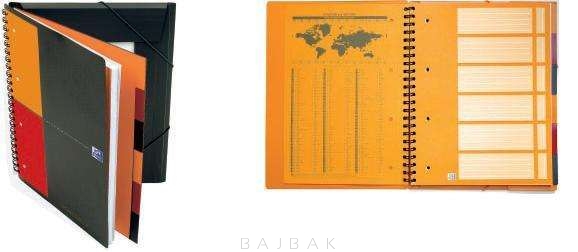 Kołozeszyt A4 80K krata Pp Oxford Organiserbook International