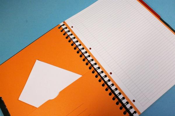 Kołobrulion OXFORD Filingbook A4+100k linia