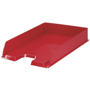 Półka na dokumenty Europost Vivida, czerwona