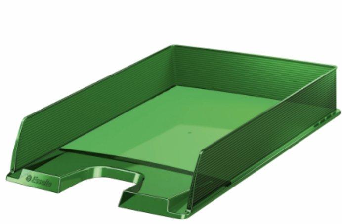 Tacka ESSELTE Europost zielona przezroczysta 345 x 250 x 65 mm(370 k)