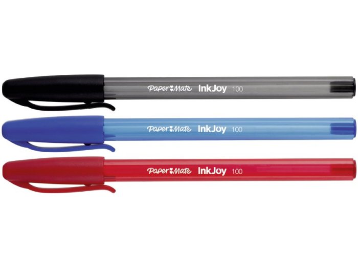 Długopis PAPER MATE INKJOY 100 CAP F niebieski 0,30 mm