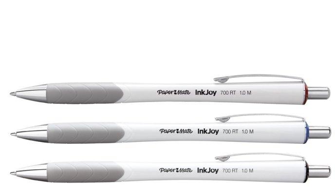 Długopis PAPER MATE INKJOY 700 RT M czarny 0,4 mm