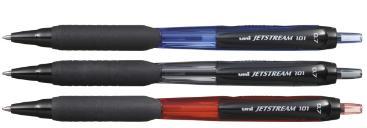 Długopis kulkowy UNI SXN-101 Jetstream automatyczny czarny wkład SXR-81