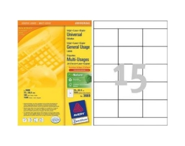 Etykiety ZWECKFORM ZF 70x50,8 3669