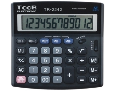 Kalkulator TR2242 12pozycji TOOR 1201458 KW