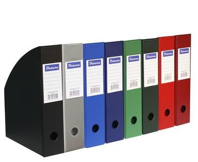 Pojemnik na czasopisma A4 7cm DATURA czerwony SD-35-07