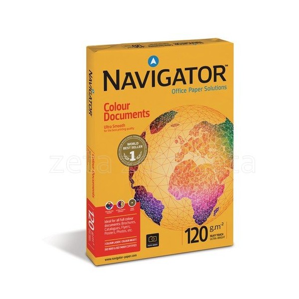 Papier ksero A4/120g NAVIGATOR (250) Colour Documents do wydruków kolor.