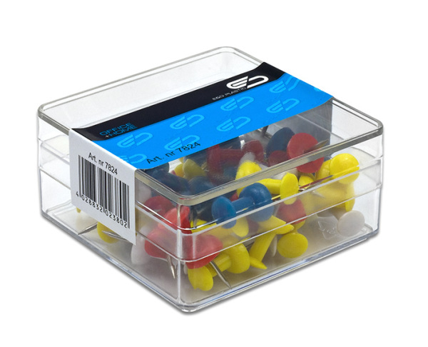 Pinezka tablicowa (200) 99200 E&D PLASTIC plastikowe pudełko