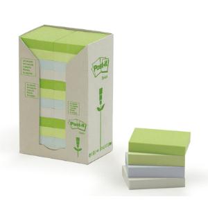 Bloczki samoprzylepne 3M POST-IT®38 x 51 Mix 24 x 100 kartek pastelowy