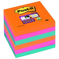 Bloczek samoprzylepny 654-6SS-EG Post-it® Super Sticky, paleta Bankok