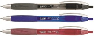 Długopis Atlantis Metal Clip czerwony BIC