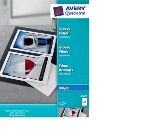 Folia powlekana, do aut. podawania, biał samoprzylepna Avery Zweckform (50) A4