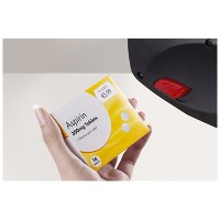 Etykiety do metkownicy dwuwierszowej, białe, 16 x 26mm. usuwalne, 1200 szt./r