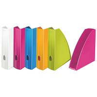 Pojemnik na dokumenty Leitz WOW, niebieski metalik