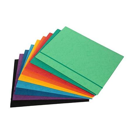 Teczka z gumką prostą DATURA jasnoniebieskie A4 preszpanowa