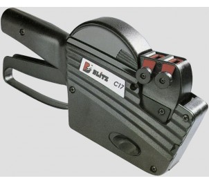 Metkownica BLITZ C17A 2-rzędowa, alfanumeryczna, etykiety 26x16 mm